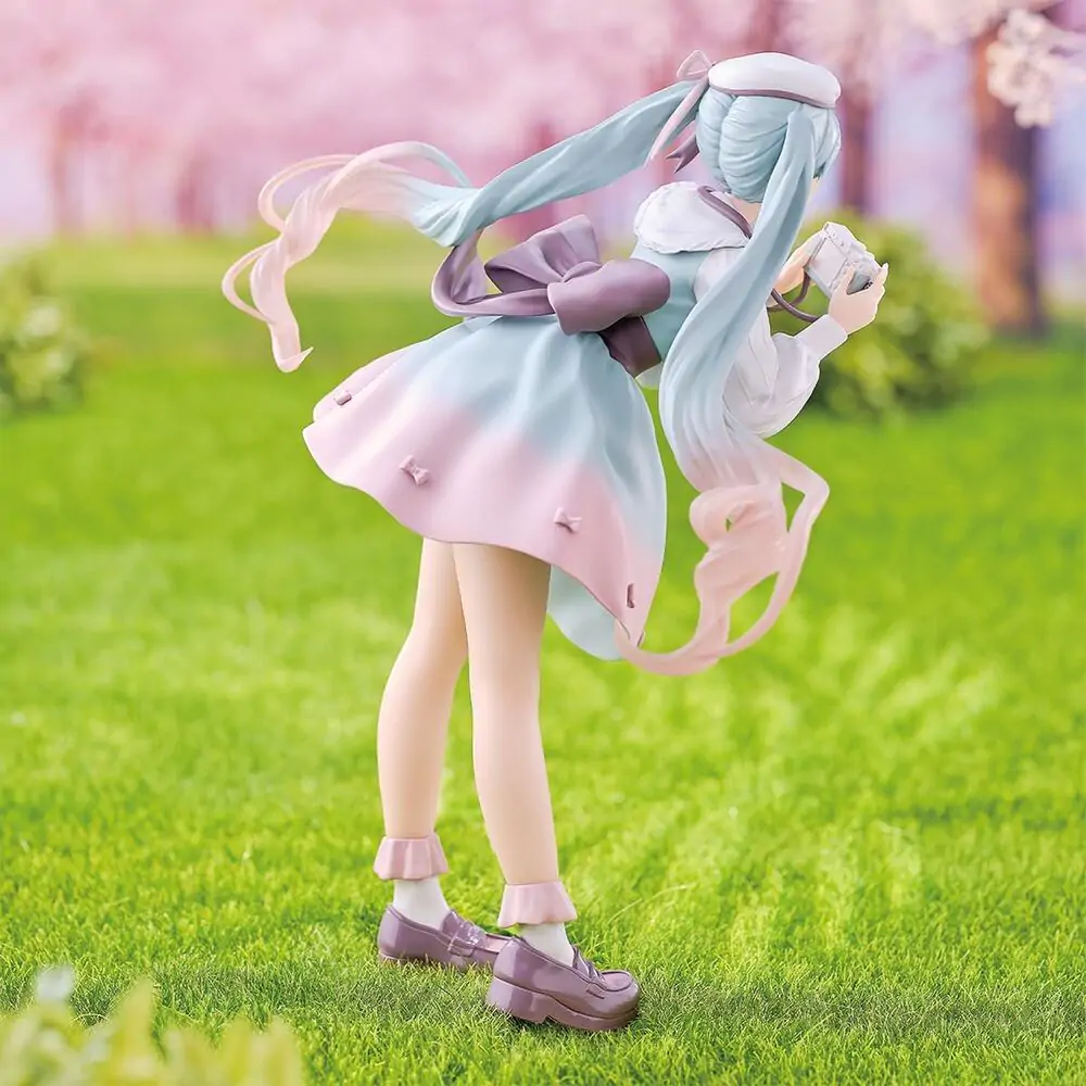 Hatsune Miku Camera Holiday Memories Figur 20cm Produktfoto