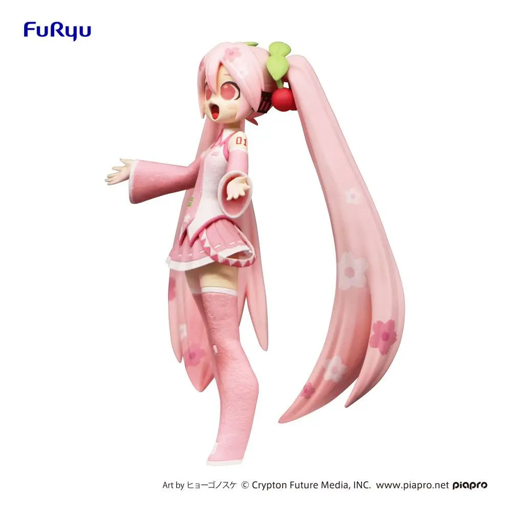 Hatsune Miku CartoonY PVC Statue Sakura Miku 16 cm Produktfoto