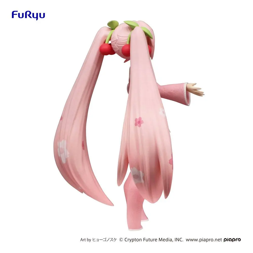 Hatsune Miku CartoonY PVC Statue Sakura Miku 16 cm Produktfoto