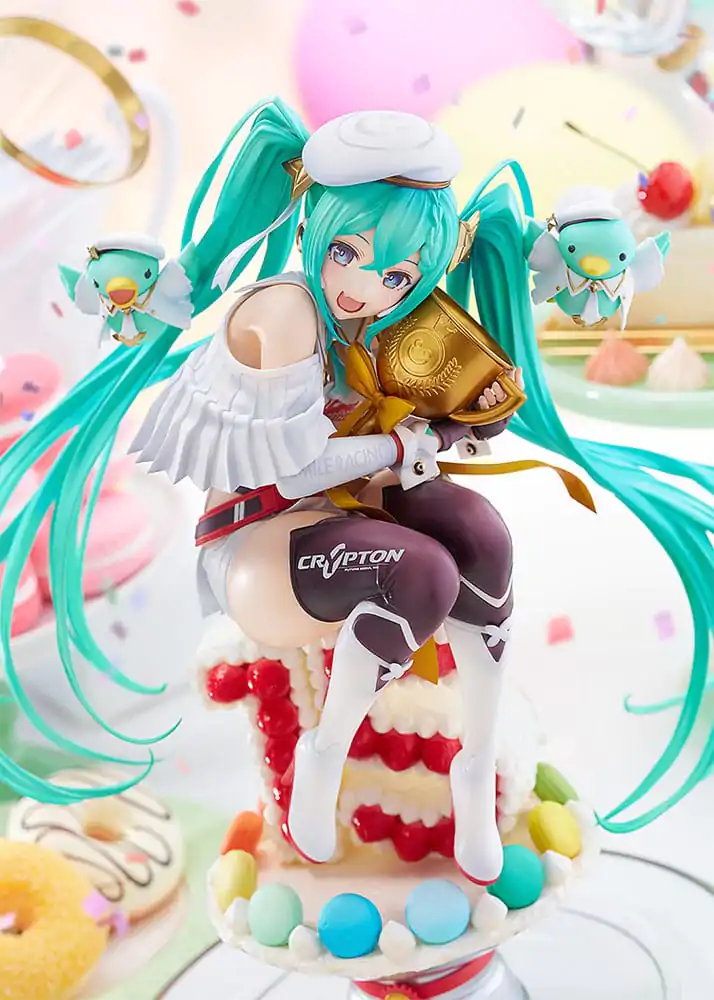 Hatsune Miku Characters PVC Statue 1/6 Racing Miku: 2023 - 15th Anniversary Ver. 26 cm Produktfoto