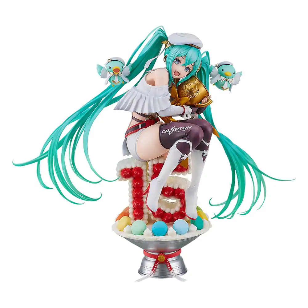 Hatsune Miku Characters PVC Statue 1/6 Racing Miku: 2023 - 15th Anniversary Ver. 26 cm Produktfoto