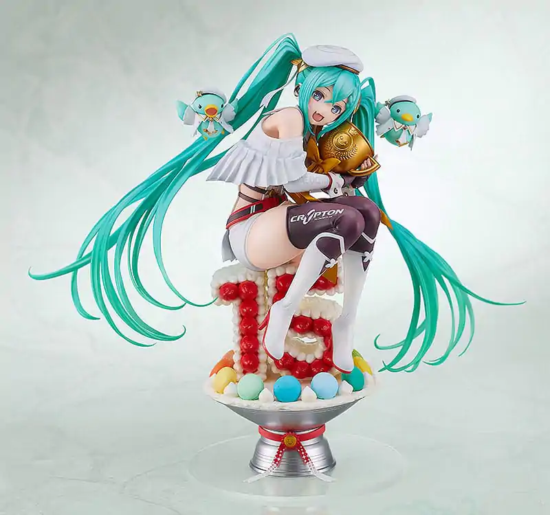 Hatsune Miku Characters PVC Statue 1/6 Racing Miku: 2023 - 15th Anniversary Ver. 26 cm Produktfoto