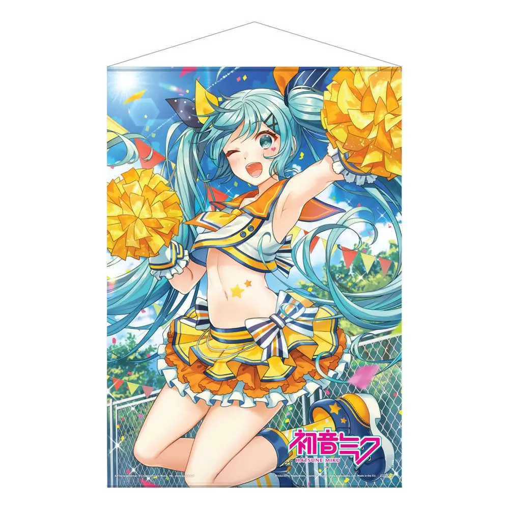 Hatsune Miku Wandrolle Cheerleader (Summer) 50 x 70 cm termékfotó