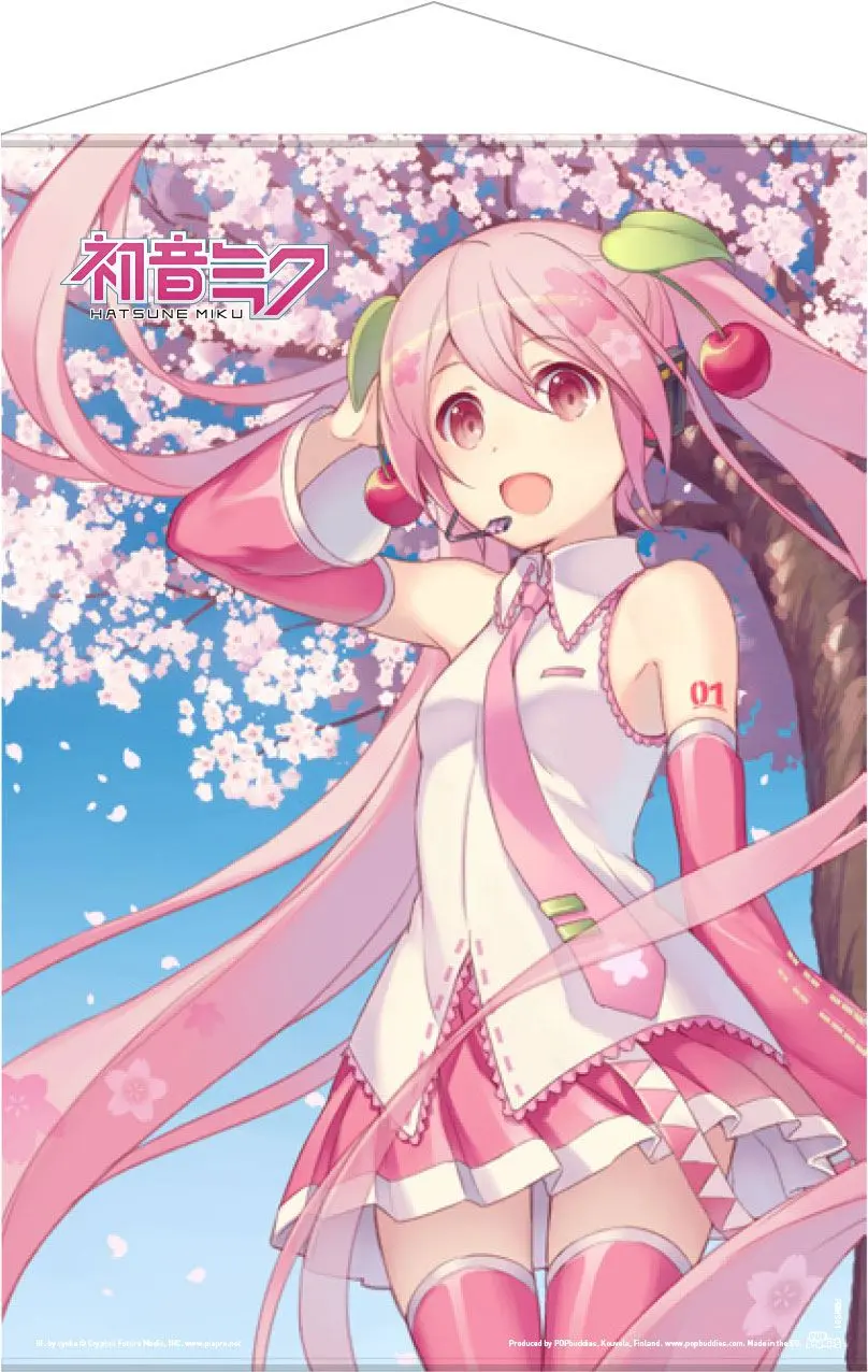 Hatsune Miku Wandrolle Cherry Blossom 50 x 70 cm termékfotó