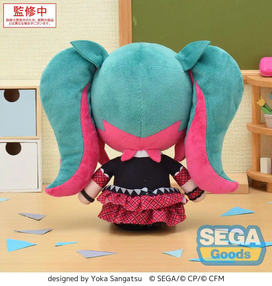 Hatsune Miku: Colorful Stage! Plüschfigur Classroom SEKAI Miku L 27 cm Produktfoto