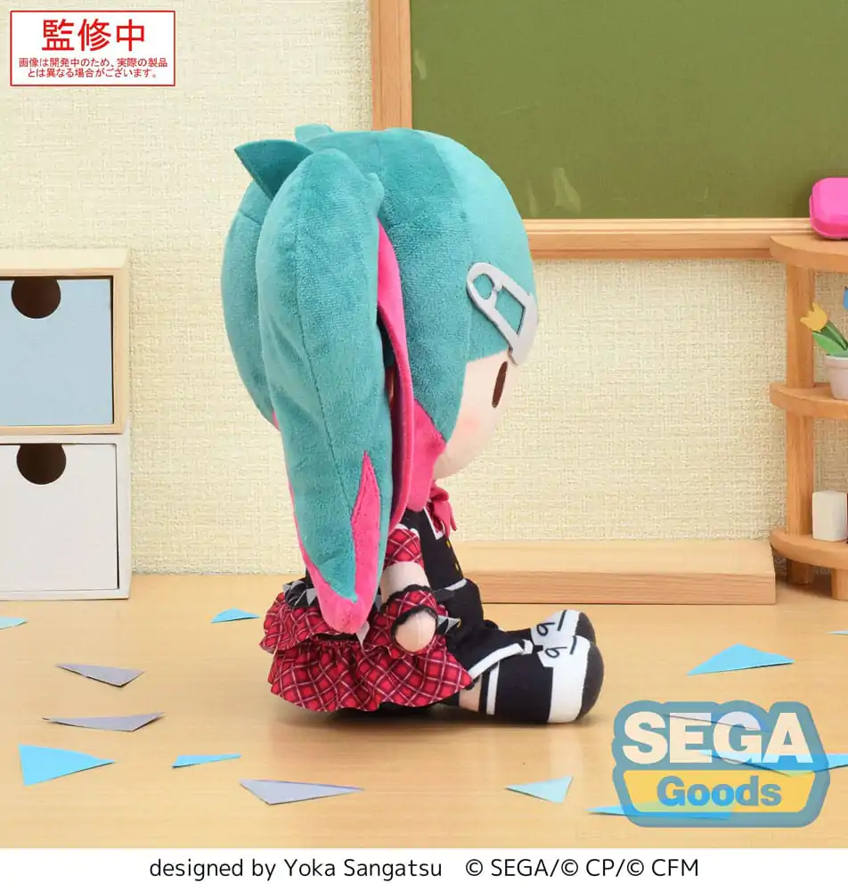 Hatsune Miku: Colorful Stage! Plüschfigur Classroom SEKAI Miku L 27 cm Produktfoto