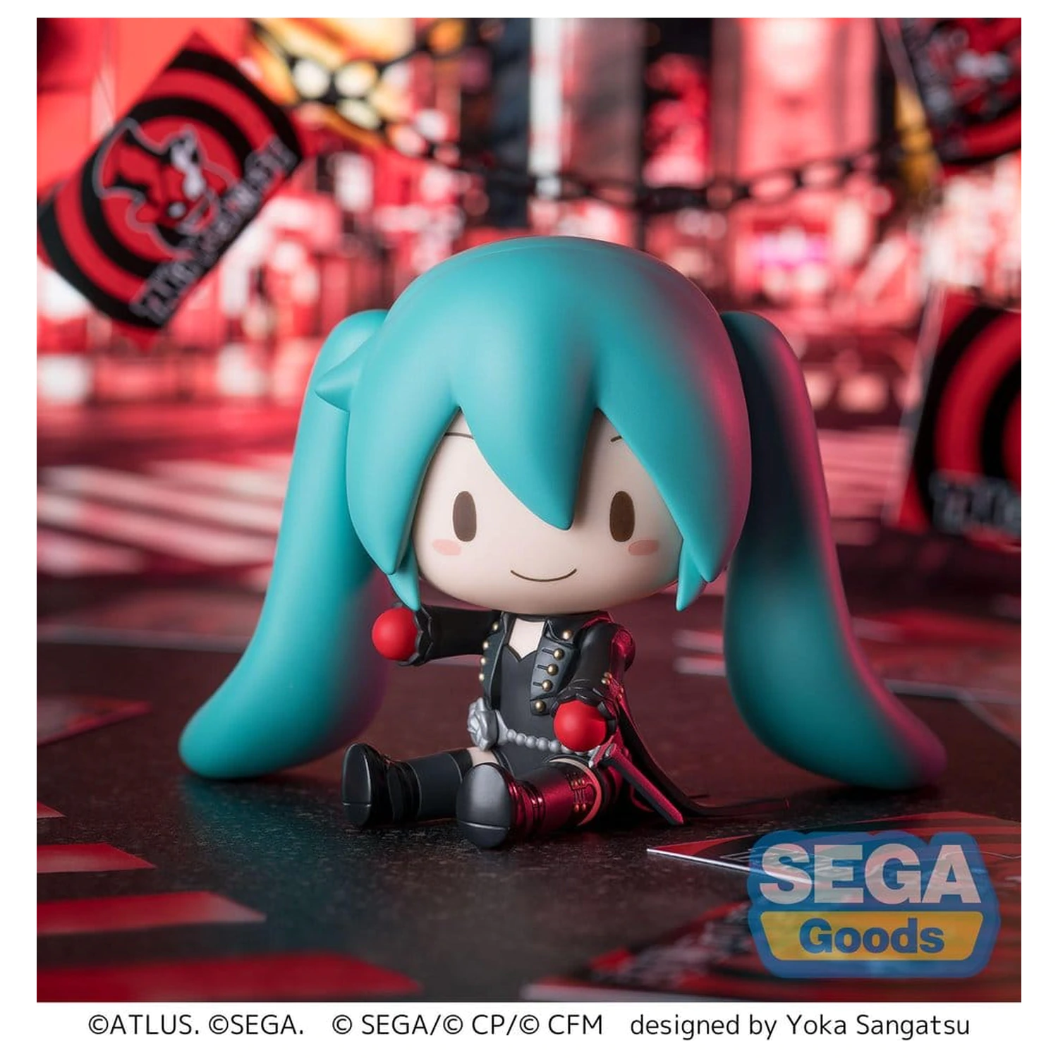 Hatsune Miku: Colorful Stage! Fuwa Petit Mini Figur Hatsune Miku Persona 5 Royal 8 cm Produktfoto