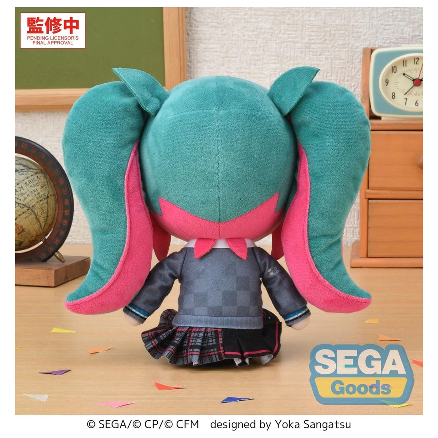 Hatsune Miku: Colorful Stage! Plüschfigur fuwa petit M -School SEKAI Hatsune Miku- Produktfoto
