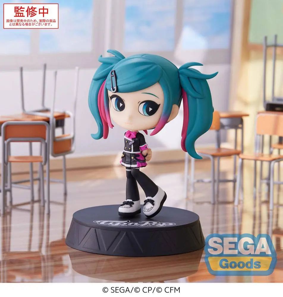 Hatsune Miku: Colorful Stage! Tip'n'Pop PM PVC Statue Hatsune Miku in the Classroom SEKAI 13 cm termékfotó