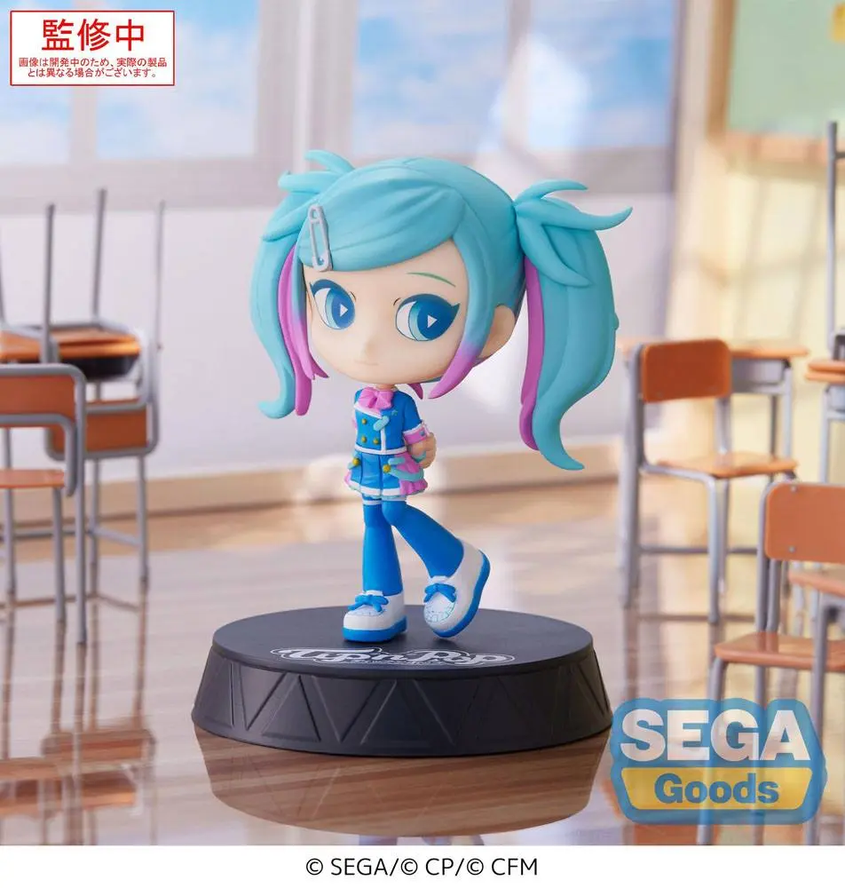 Hatsune Miku: Colorful Stage! Tip'n'Pop PM PVC Statue Hatsune Miku in the Classroom SEKAI 13 cm termékfotó