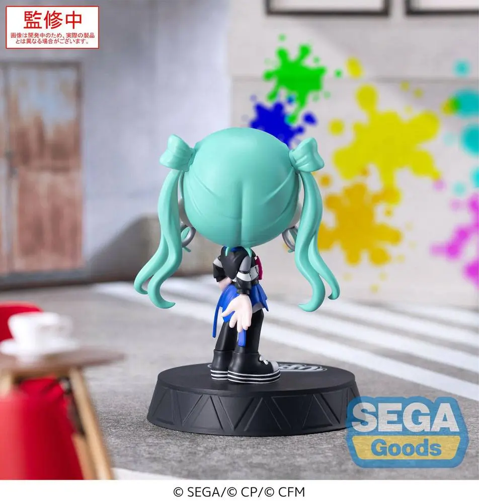 Hatsune Miku: Colorful Stage! Tip'n'Pop PM PVC Statue Street SEKAI Miku 12 cm termékfotó