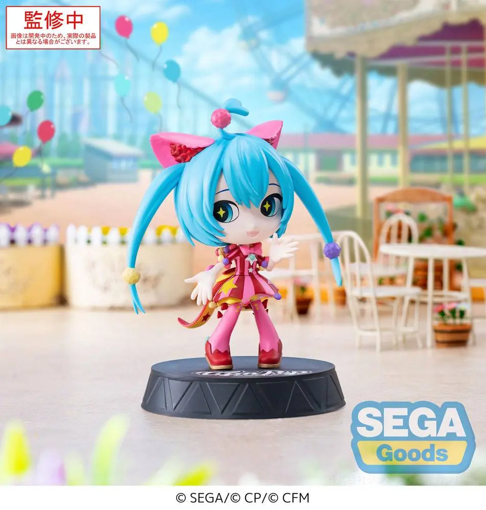 Hatsune Miku: Colorful Stage! Tip'n'Pop PM PVC Statue Wonderland SEKAI Miku 13 cm termékfotó