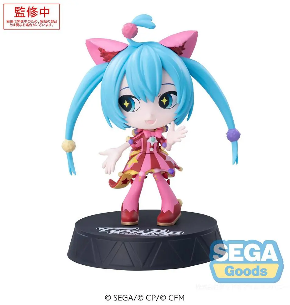 Hatsune Miku: Colorful Stage! Tip'n'Pop PM PVC Statue Wonderland SEKAI Miku 13 cm termékfotó