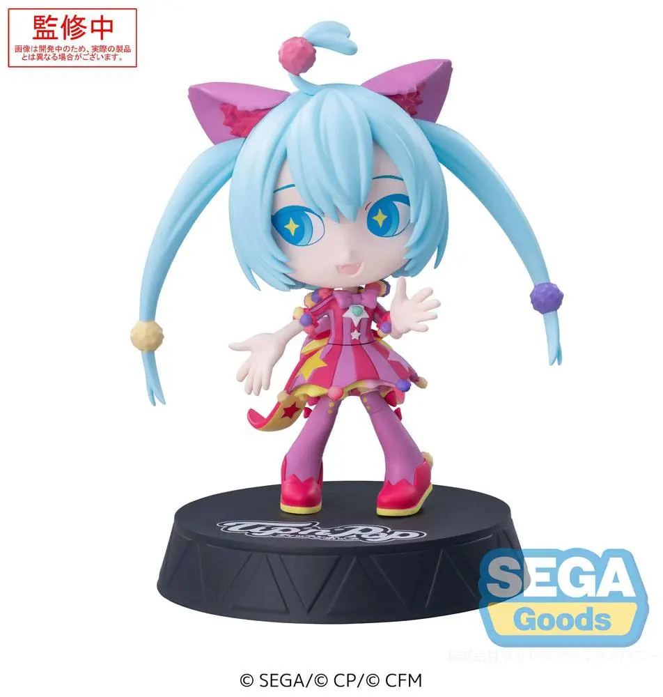 Hatsune Miku: Colorful Stage! Tip'n'Pop PM PVC Statue Wonderland SEKAI Miku 13 cm termékfotó