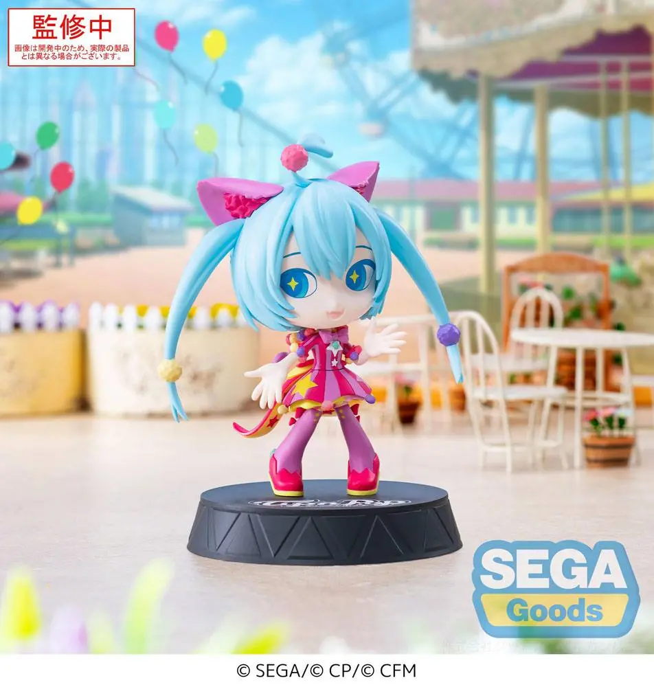 Hatsune Miku: Colorful Stage! Tip'n'Pop PM PVC Statue Wonderland SEKAI Miku 13 cm termékfotó