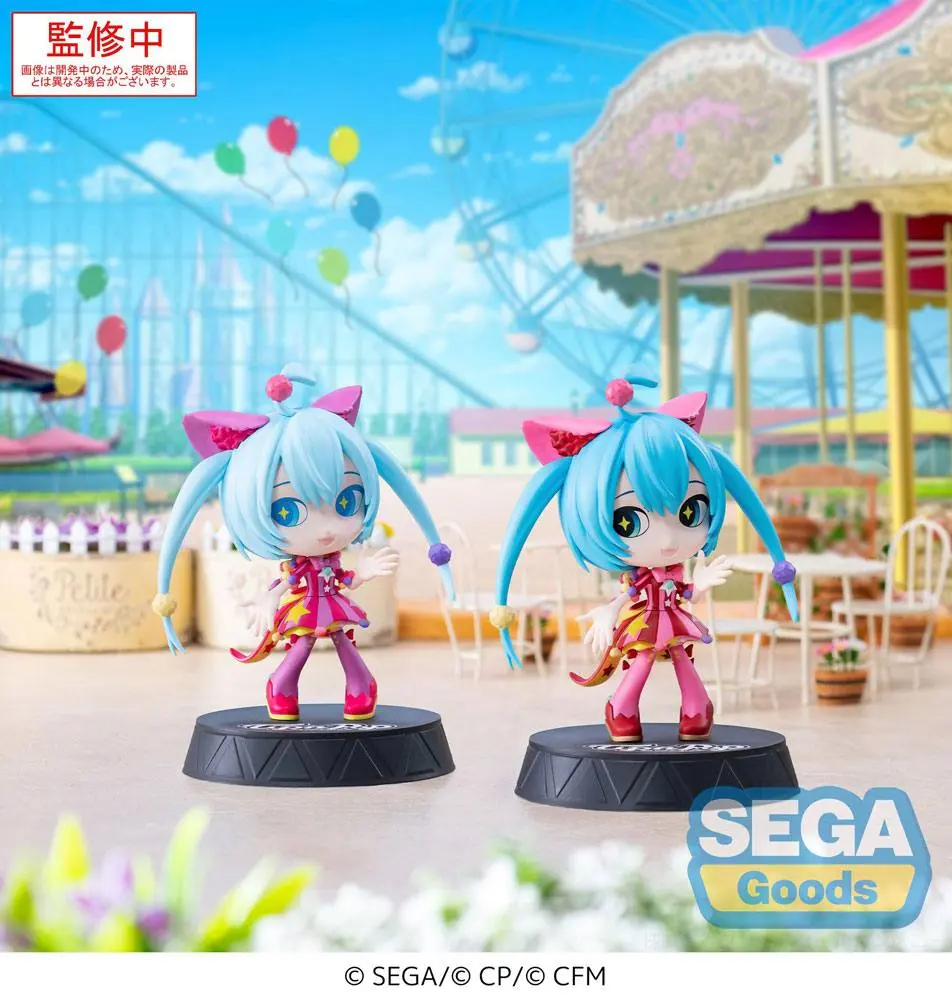 Hatsune Miku: Colorful Stage! Tip'n'Pop PM PVC Statue Wonderland SEKAI Miku 13 cm termékfotó