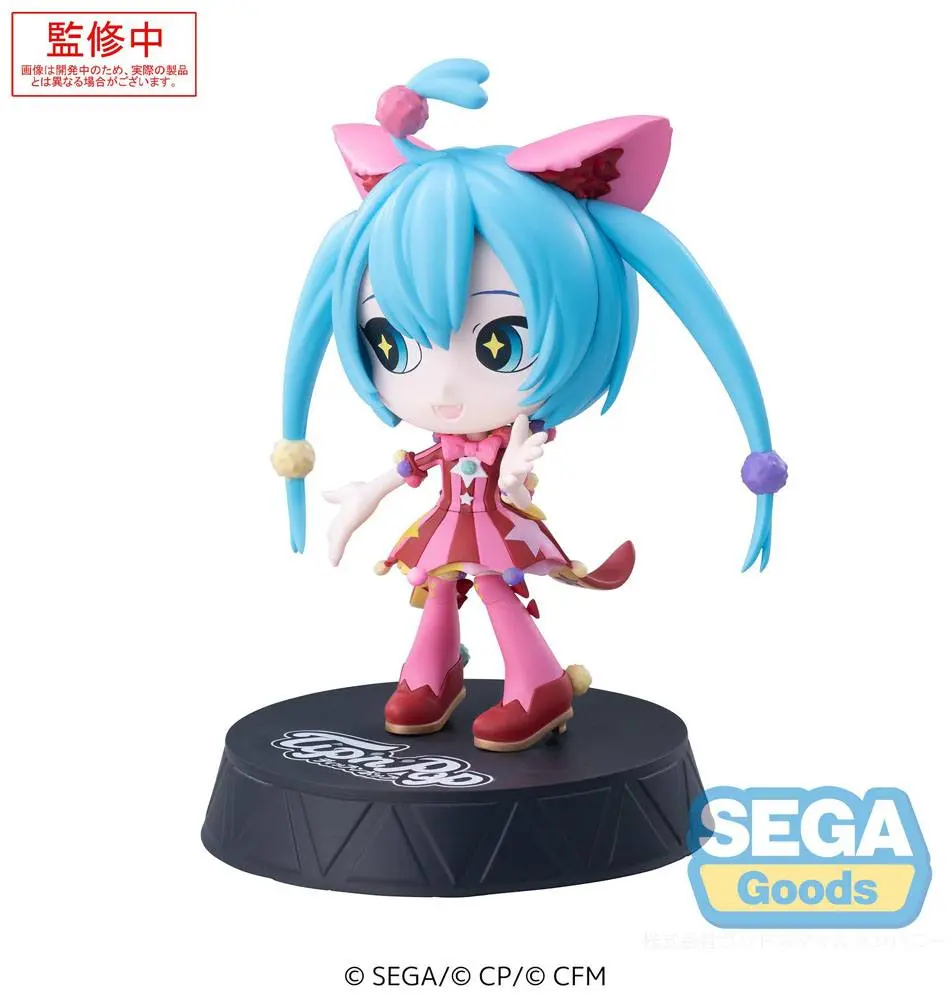 Hatsune Miku: Colorful Stage! Tip'n'Pop PM PVC Statue Wonderland SEKAI Miku 13 cm termékfotó