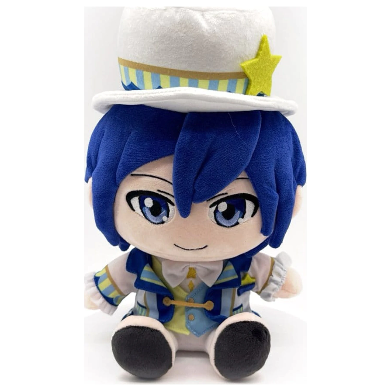 Hatsune Miku: Colorful Stage! Wonderland Skai Plüschfigur Kaito 22 cm Produktfoto