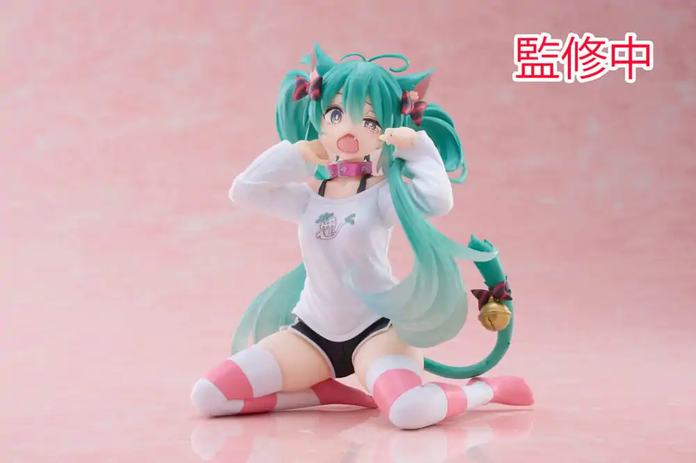 Hatsune Miku PVC Statue Desktop Cute Figure Hatsune Miku Cute 13 cm Produktfoto