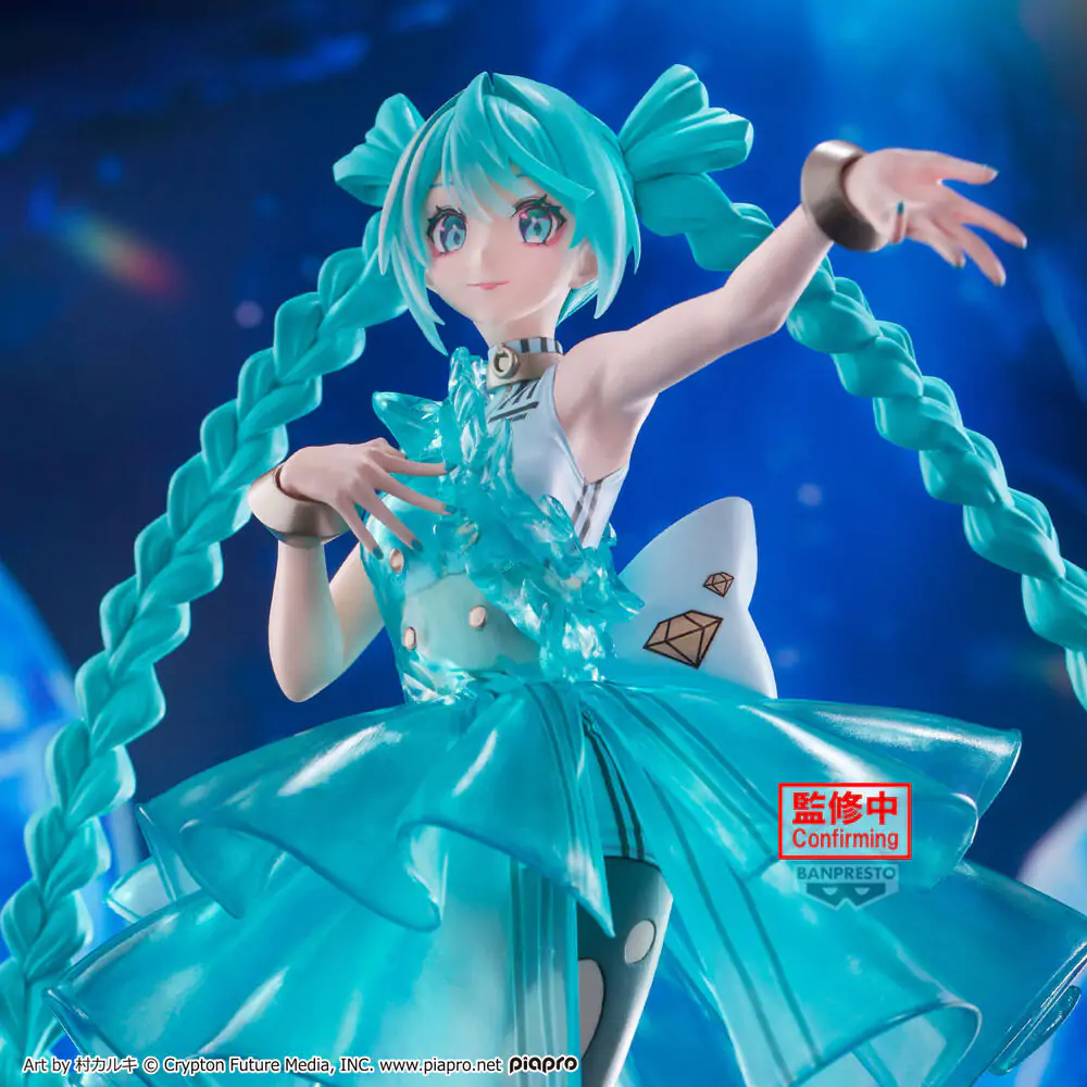 Hatsune Miku EmeraldGem Clearluxe Figur 28 cm Produktfoto