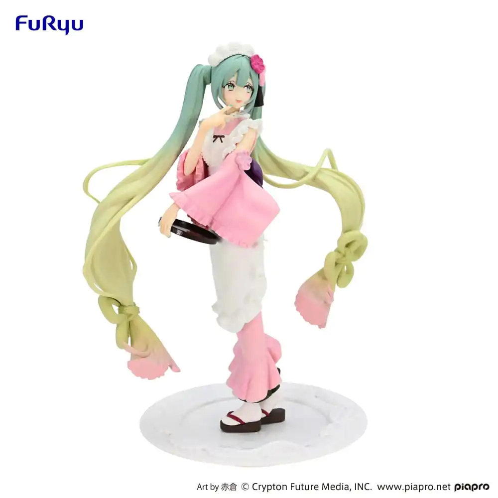 Hatsune Miku Exceed Creative PVC Statue Matcha Green Tea Parfait Cherry Blossom Ver. 20 cm termékfotó