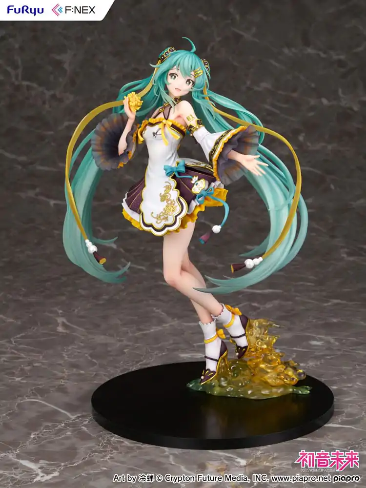 Hatsune Miku F:NEX PVC Statue 1/7 Hatsune Miku Mid-Autumn Festival Ver. 27 cm termékfotó