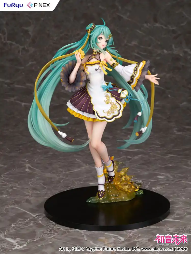 Hatsune Miku F:NEX PVC Statue 1/7 Hatsune Miku Mid-Autumn Festival Ver. 27 cm termékfotó