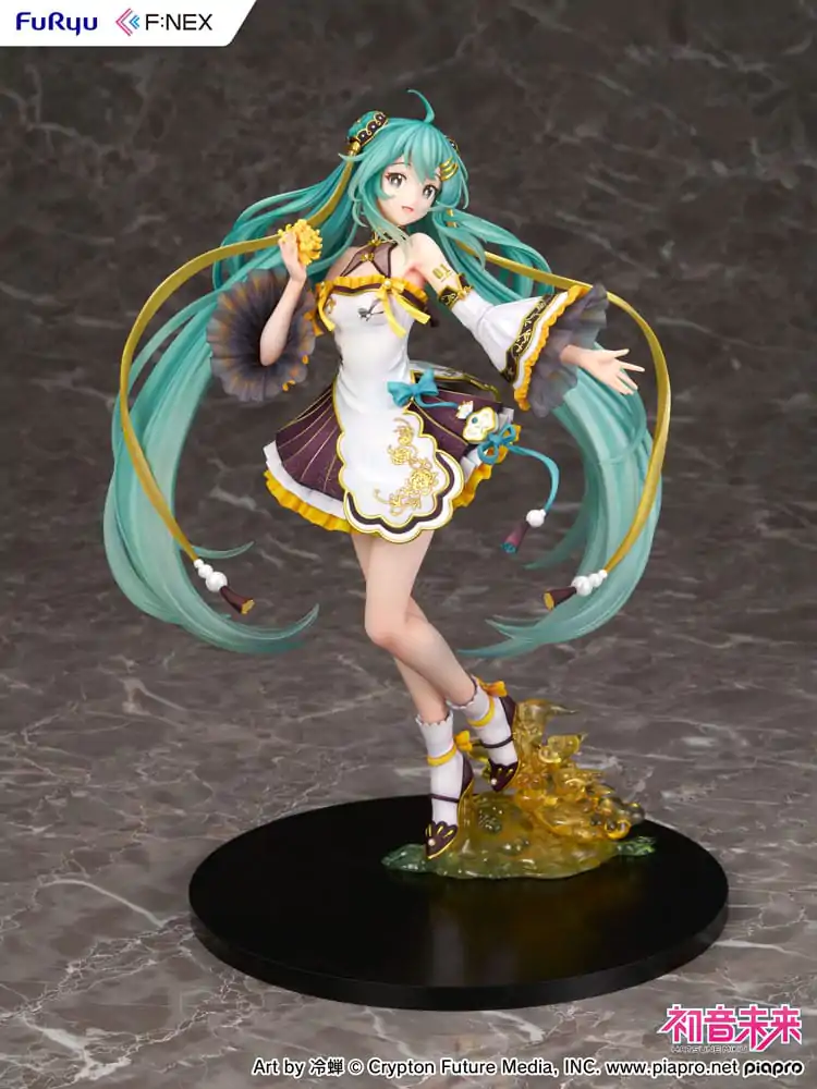 Hatsune Miku F:NEX PVC Statue 1/7 Hatsune Miku Mid-Autumn Festival Ver. 27 cm termékfotó