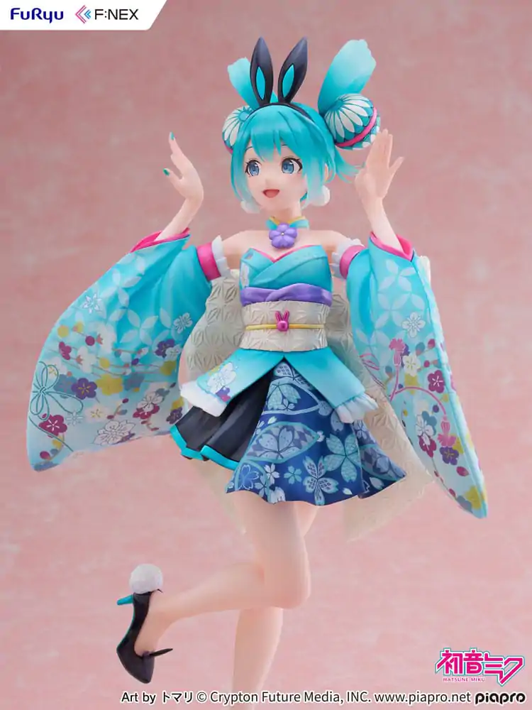 Hatsune Miku F:NEX PVC Statue 1/7 Hatsune Miku Wa-bunny 27 cm termékfotó