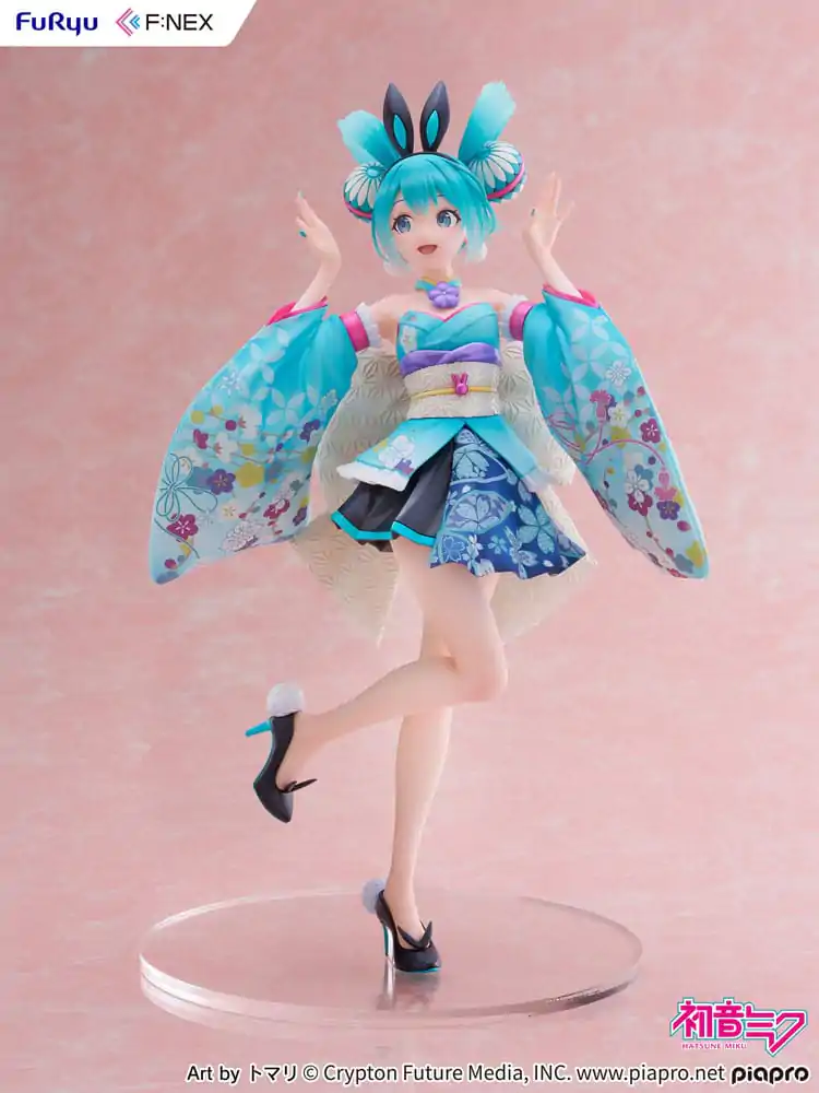 Hatsune Miku F:NEX PVC Statue 1/7 Hatsune Miku Wa-bunny 27 cm termékfotó