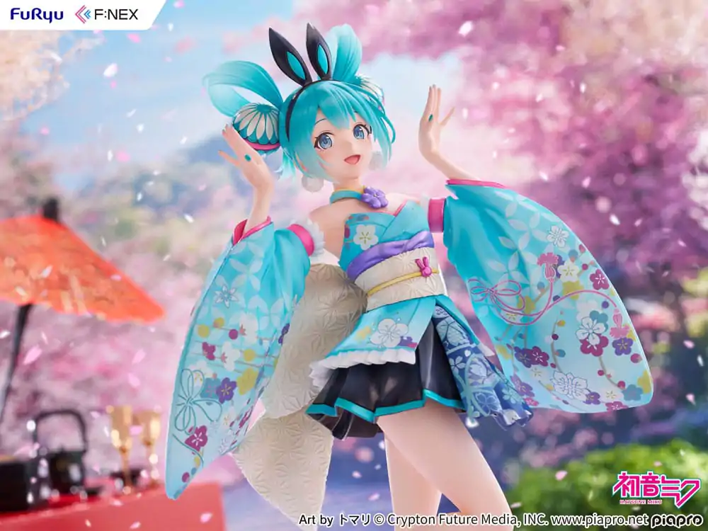 Hatsune Miku F:NEX PVC Statue 1/7 Hatsune Miku Wa-bunny 27 cm termékfotó