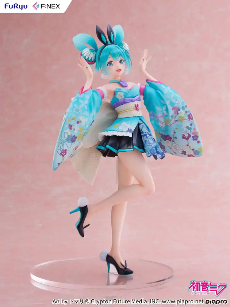 Hatsune Miku F:NEX PVC Statue 1/7 Hatsune Miku Wa-bunny 27 cm termékfotó