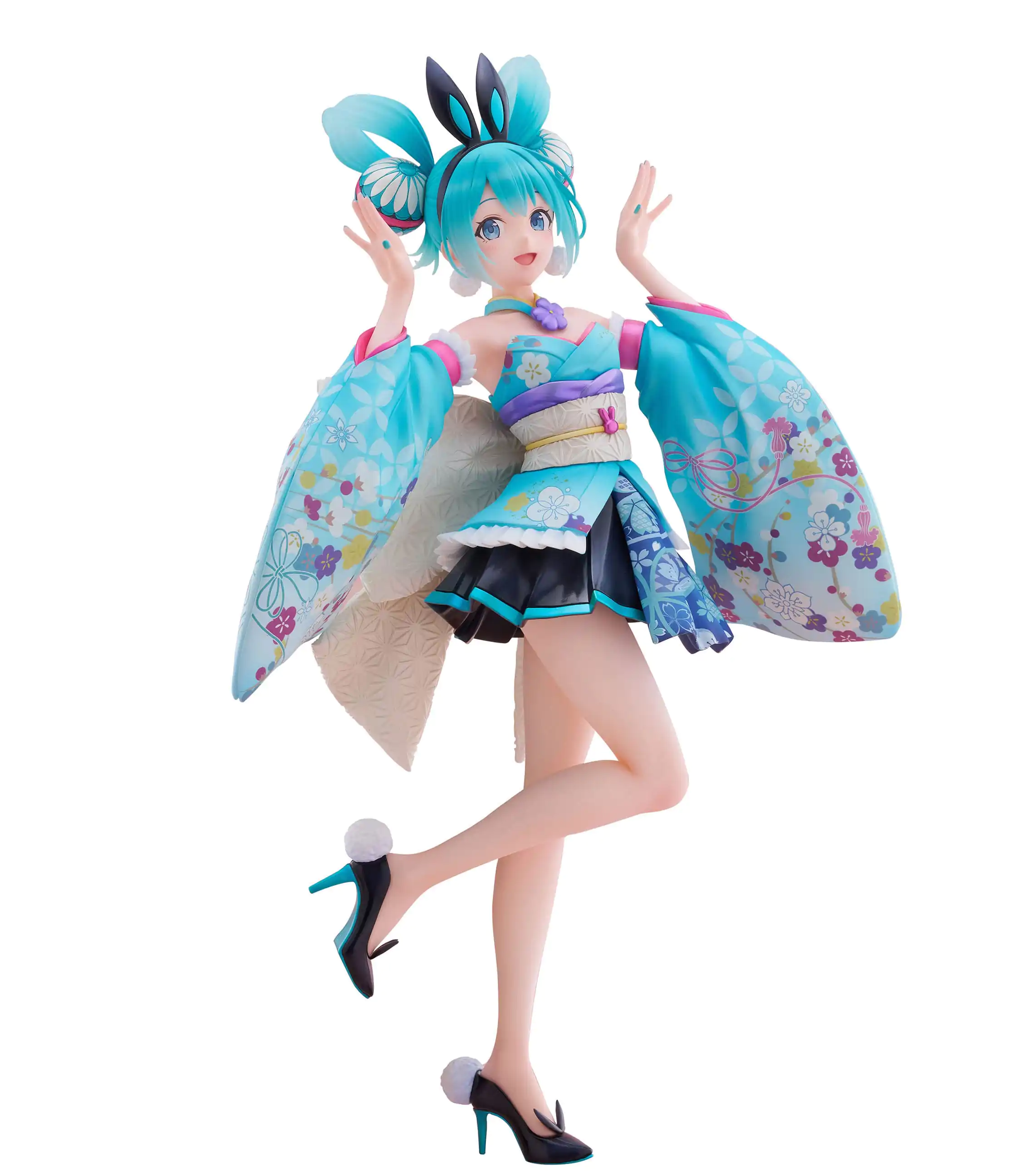 Hatsune Miku F:NEX PVC Statue 1/7 Hatsune Miku Wa-bunny 27 cm termékfotó