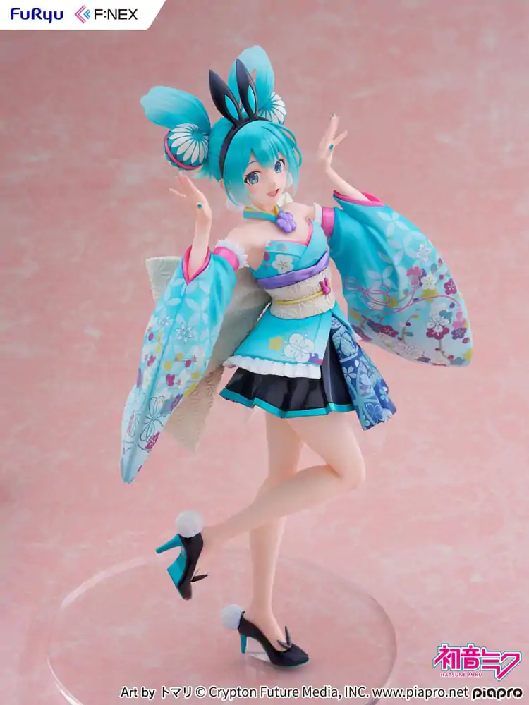 Hatsune Miku F:NEX PVC Statue 1/7 Hatsune Miku Wa-bunny 27 cm termékfotó