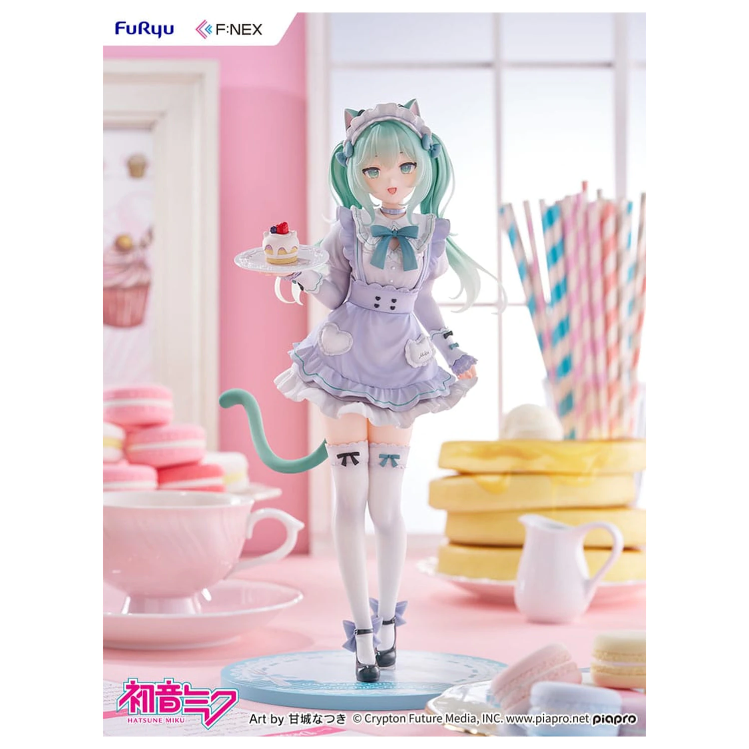 Hatsune Miku F:NEX PVC Figur 1/7 Hatsune Miku x Amashiro Natsuki 25 cm Produktfoto