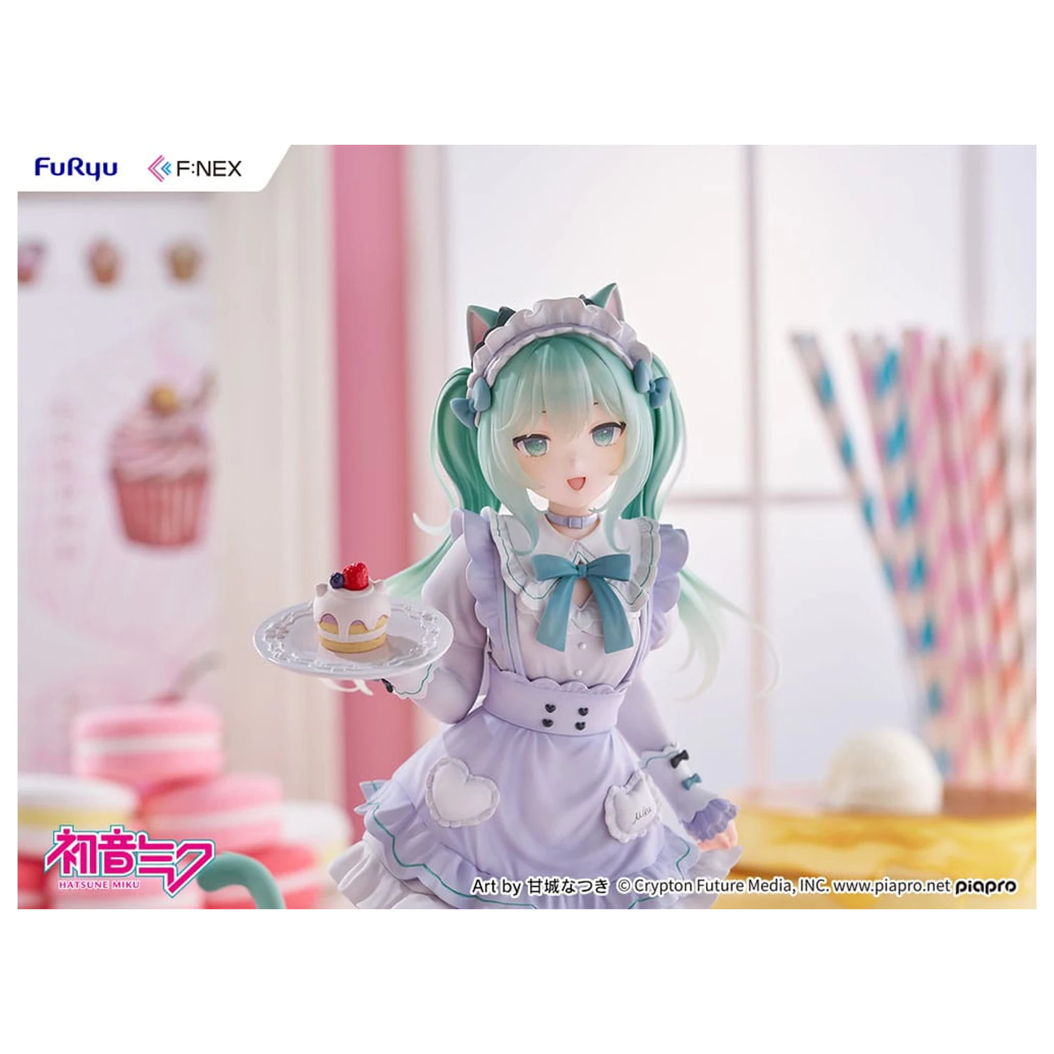 Hatsune Miku F:NEX PVC Figur 1/7 Hatsune Miku x Amashiro Natsuki 25 cm Produktfoto