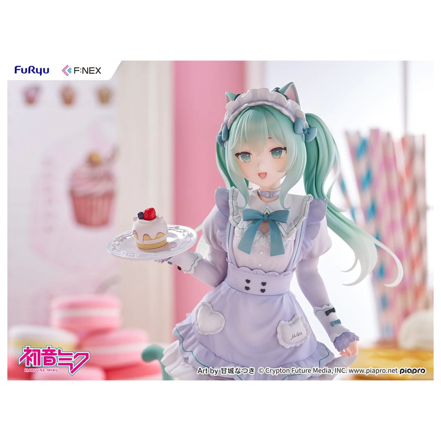 Hatsune Miku F:NEX PVC Figur 1/7 Hatsune Miku x Amashiro Natsuki 25 cm Produktfoto