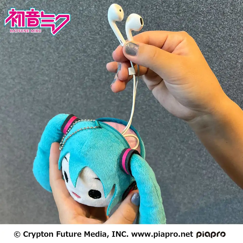 Hatsune Miku Plüsch-Schlüsselanhänger Miku Face 13 cm termékfotó