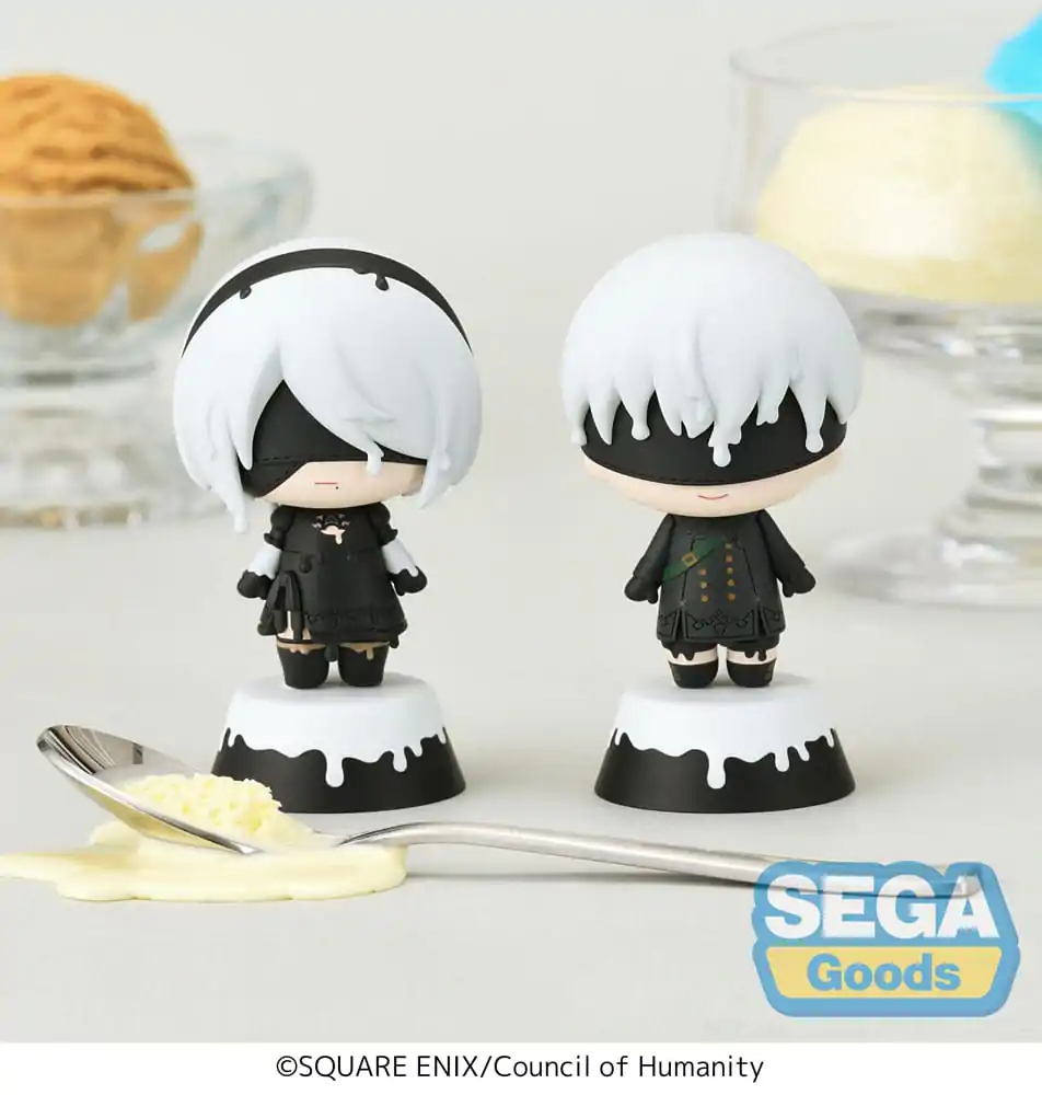NieR:Automata Ver1.1a Mini Figuren 2er-Pack 2B &amp; 9S 7 cm Produktfoto