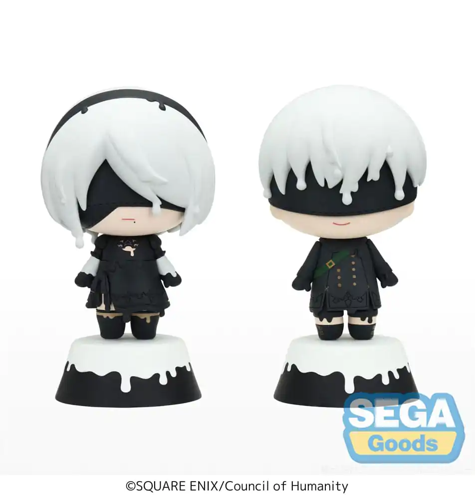 NieR:Automata Ver1.1a Mini Figuren 2er-Pack 2B &amp; 9S 7 cm Produktfoto