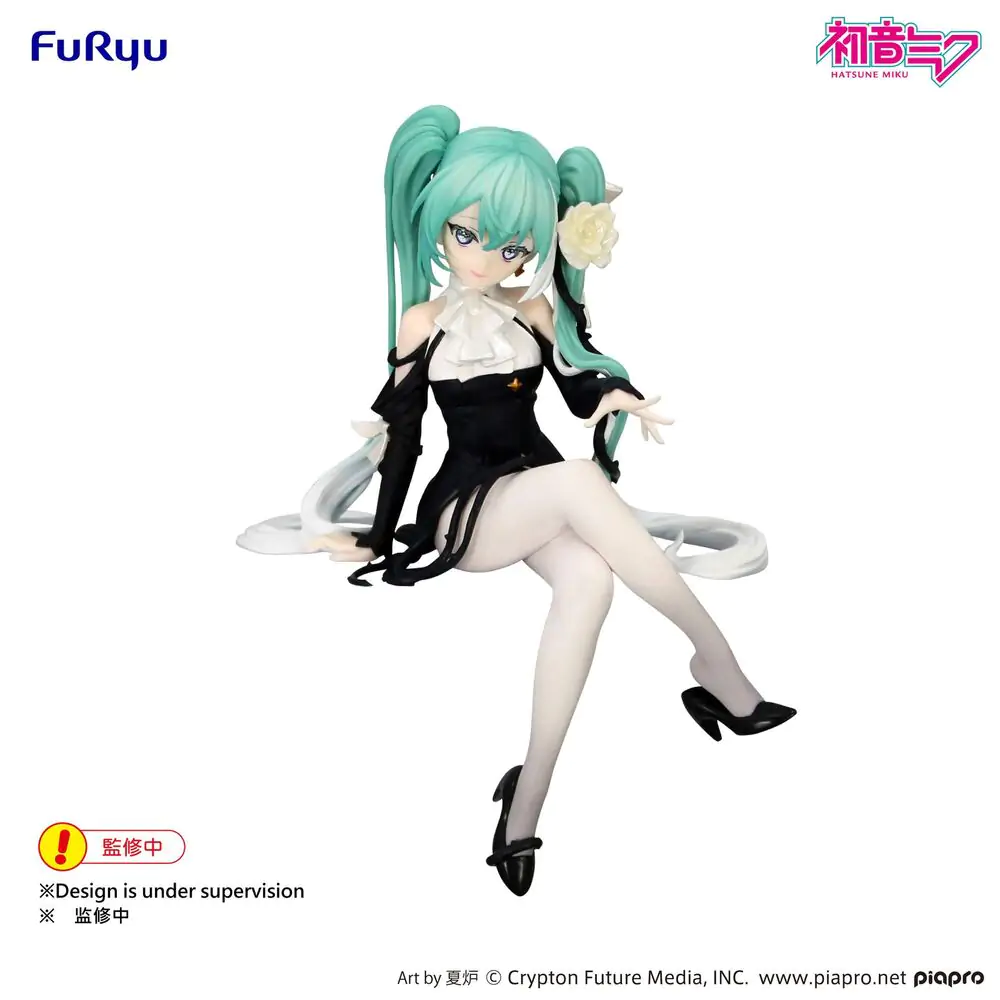 Hatsune Miku Flower Fairy White Rose Character Vocal Series Hatsune Miku Flower Noodle Stopper Figur 14 cm Produktfoto