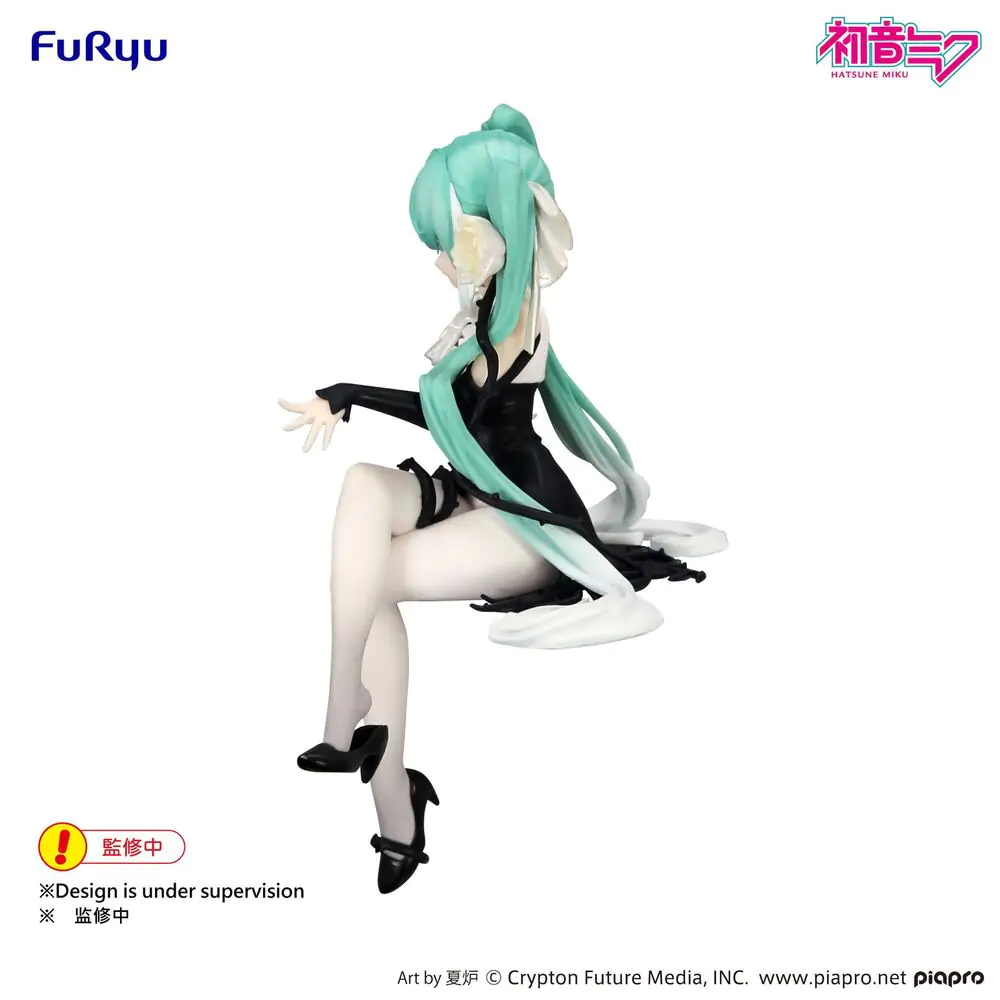 Hatsune Miku Flower Fairy White Rose Character Vocal Series Hatsune Miku Flower Noodle Stopper Figur 14 cm Produktfoto