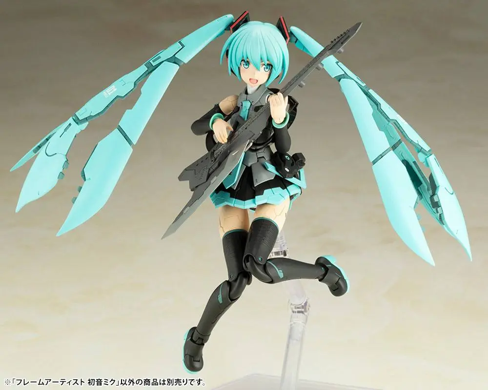 Hatsune Miku Frame Arms Plastic Model Kit 1/100 Frame Music Girl Hatsune Miku 16 cm Produktfoto