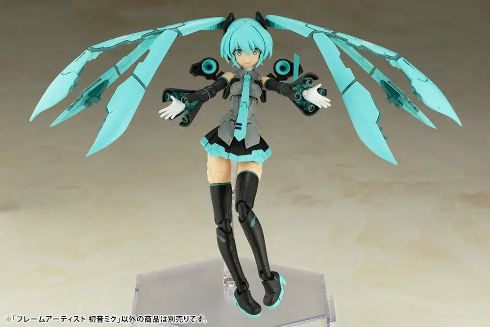 Hatsune Miku Frame Arms Plastic Model Kit 1/100 Frame Music Girl Hatsune Miku 16 cm Produktfoto
