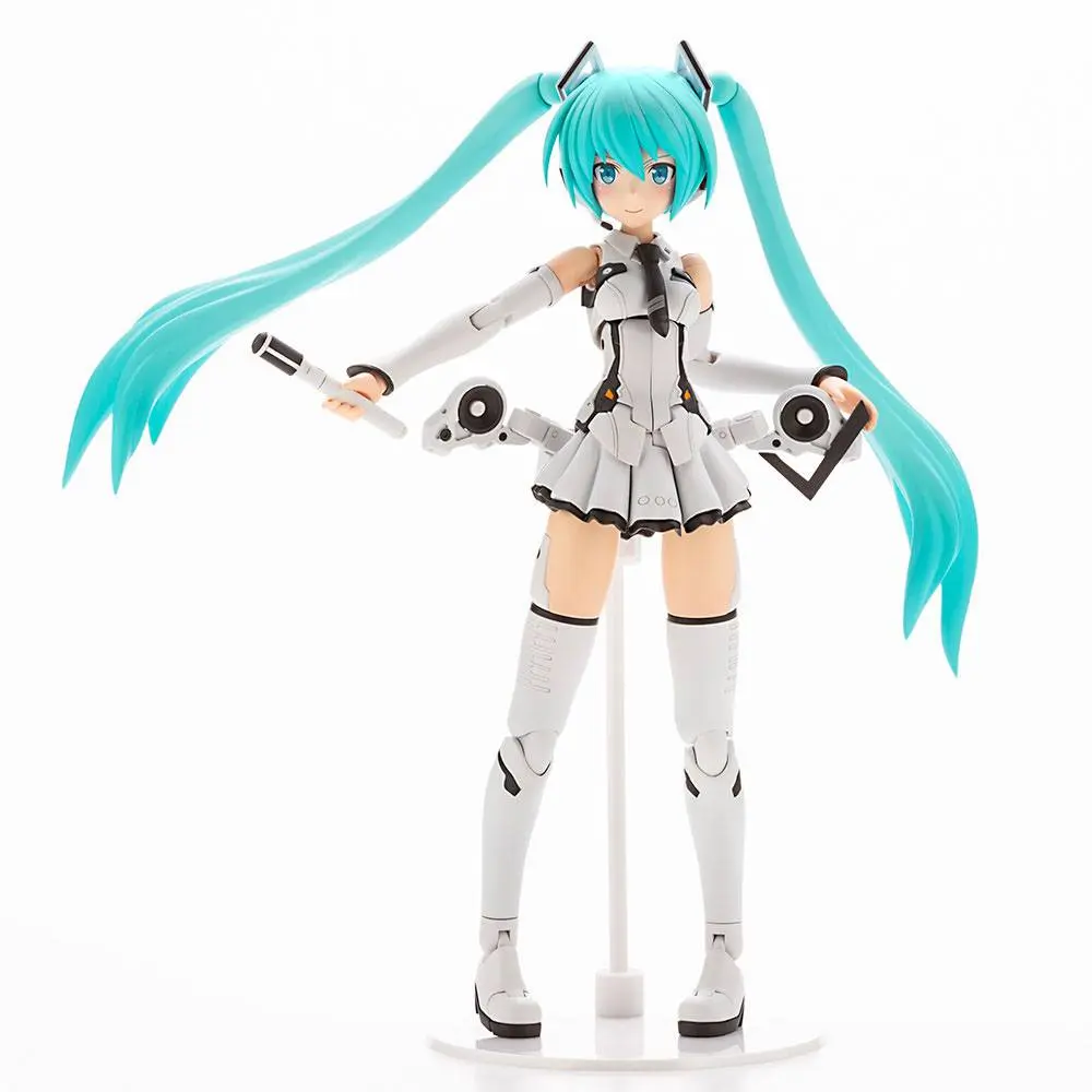Hatsune Miku Frame Arms Girl Plastic Model Kit Music Girl Hatsune Miku (Maruttoys Ver.) & Tamotu (Miku Ver.) 15 cm Produktfoto