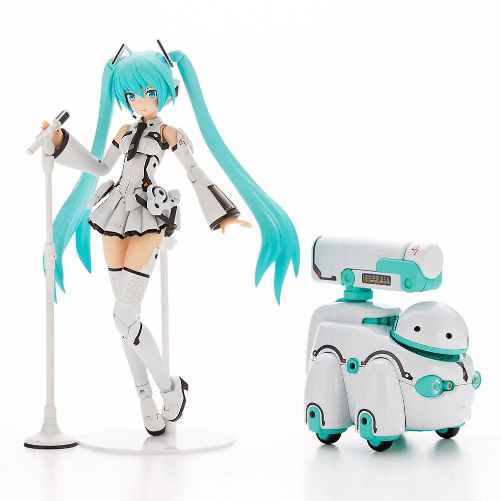 Hatsune Miku Frame Arms Girl Plastic Model Kit Music Girl Hatsune Miku (Maruttoys Ver.) & Tamotu (Miku Ver.) 15 cm Produktfoto