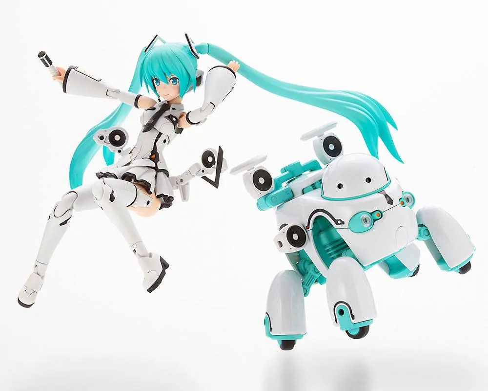 Hatsune Miku Frame Arms Girl Plastic Model Kit Music Girl Hatsune Miku (Maruttoys Ver.) & Tamotu (Miku Ver.) 15 cm Produktfoto