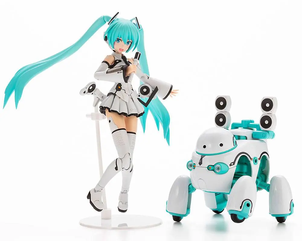 Hatsune Miku Frame Arms Girl Plastic Model Kit Music Girl Hatsune Miku (Maruttoys Ver.) & Tamotu (Miku Ver.) 15 cm Produktfoto