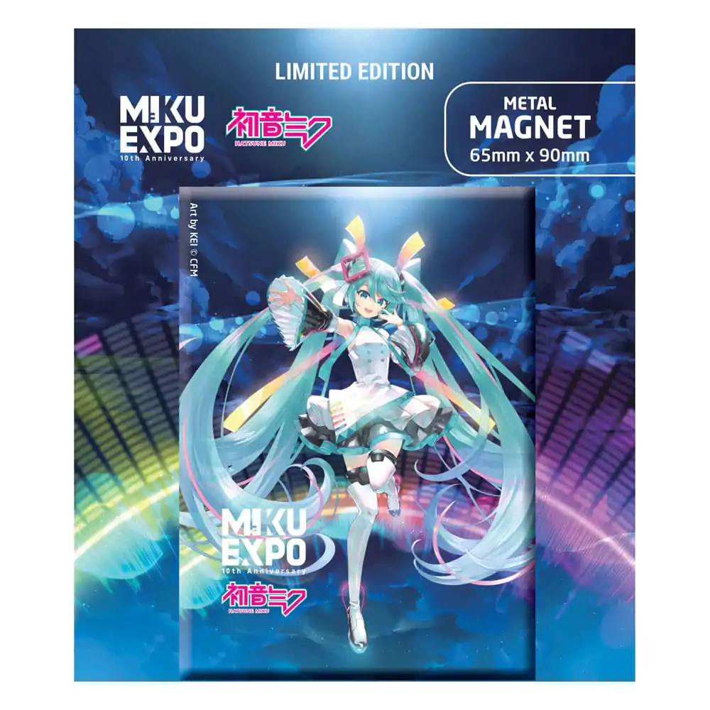 Hatsune Miku Magnet Miku Expo 10th Anniversary Art by Kei Ver. Limited Edition termékfotó