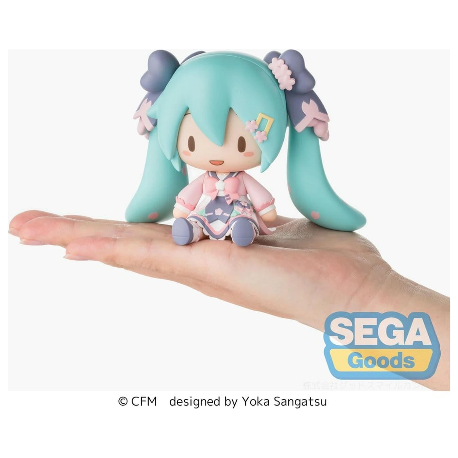 Hatsune Miku fuwa petit Chibi Figur "New Semester" 8 cm Produktfoto